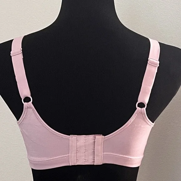 Bali Classic Support Wirefree Bra Cool Comfort‎ Pink Style DF0044 Size 34C - Picture 2 of 4